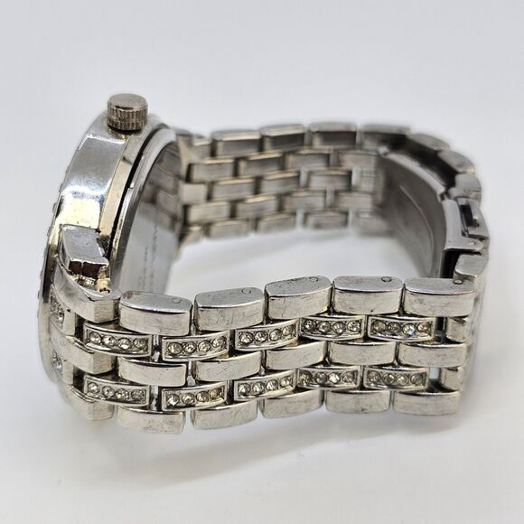 Michael Kors Silver Women's Watch with Crystal Accents - Picture 8 of 13